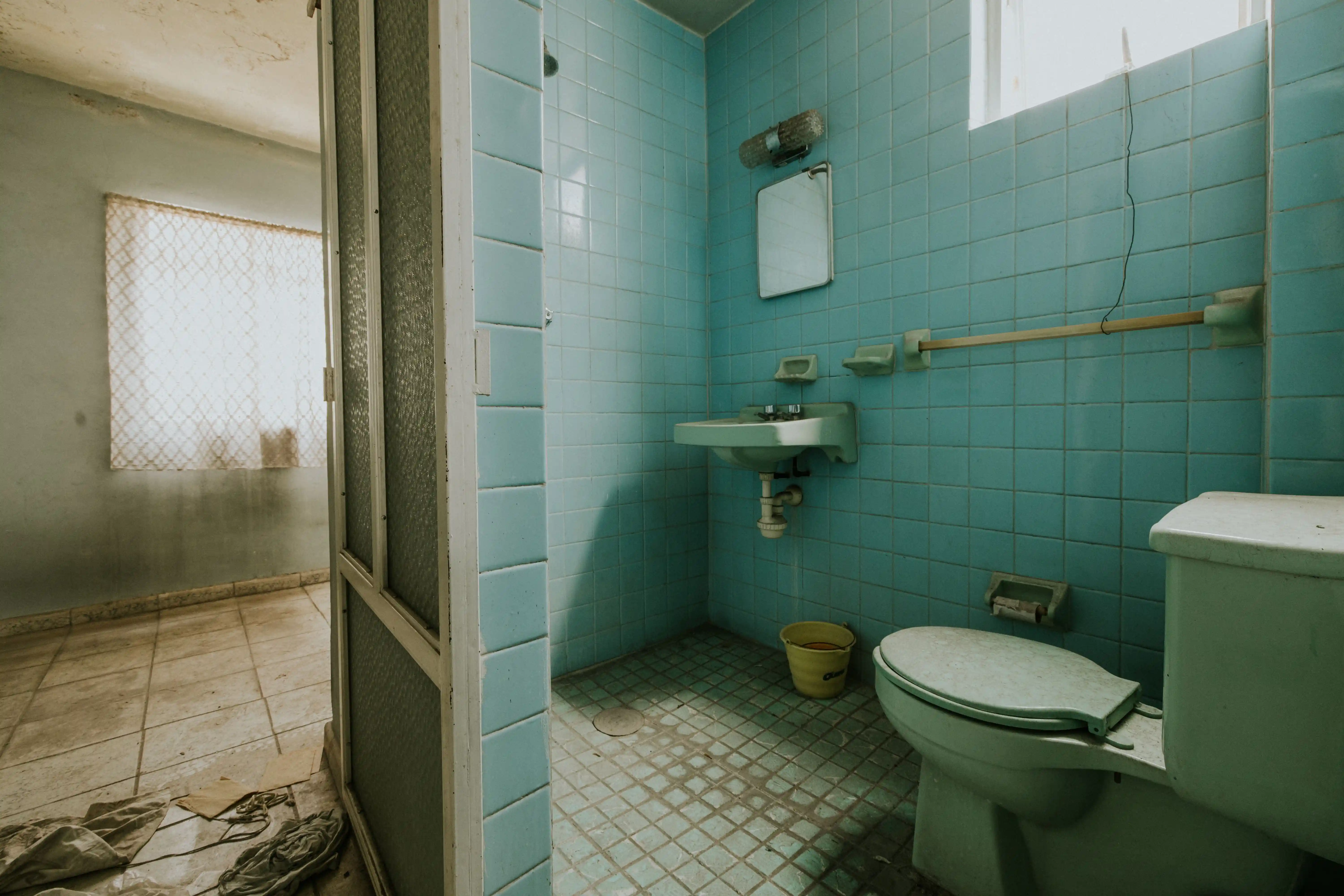Tadelakt Badezimmer – vorher
